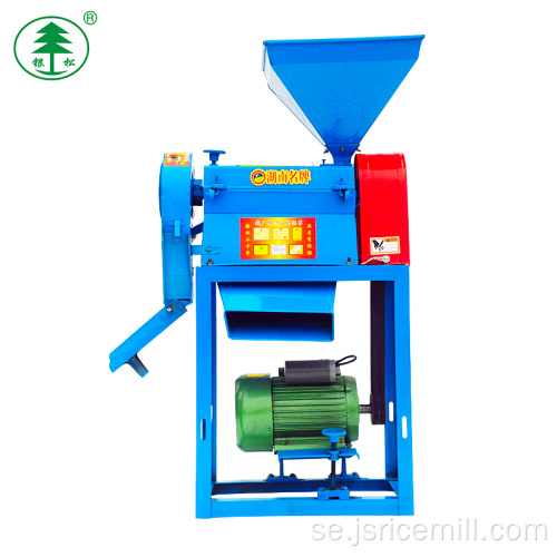 Jordbruksmaskinpris Mini Rice Mill Machine